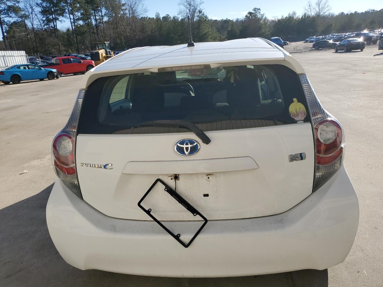 2014 Toyota Prius VIN JTDKDTB39E1068031 Copart auction photo, front end damage thumbnail 6