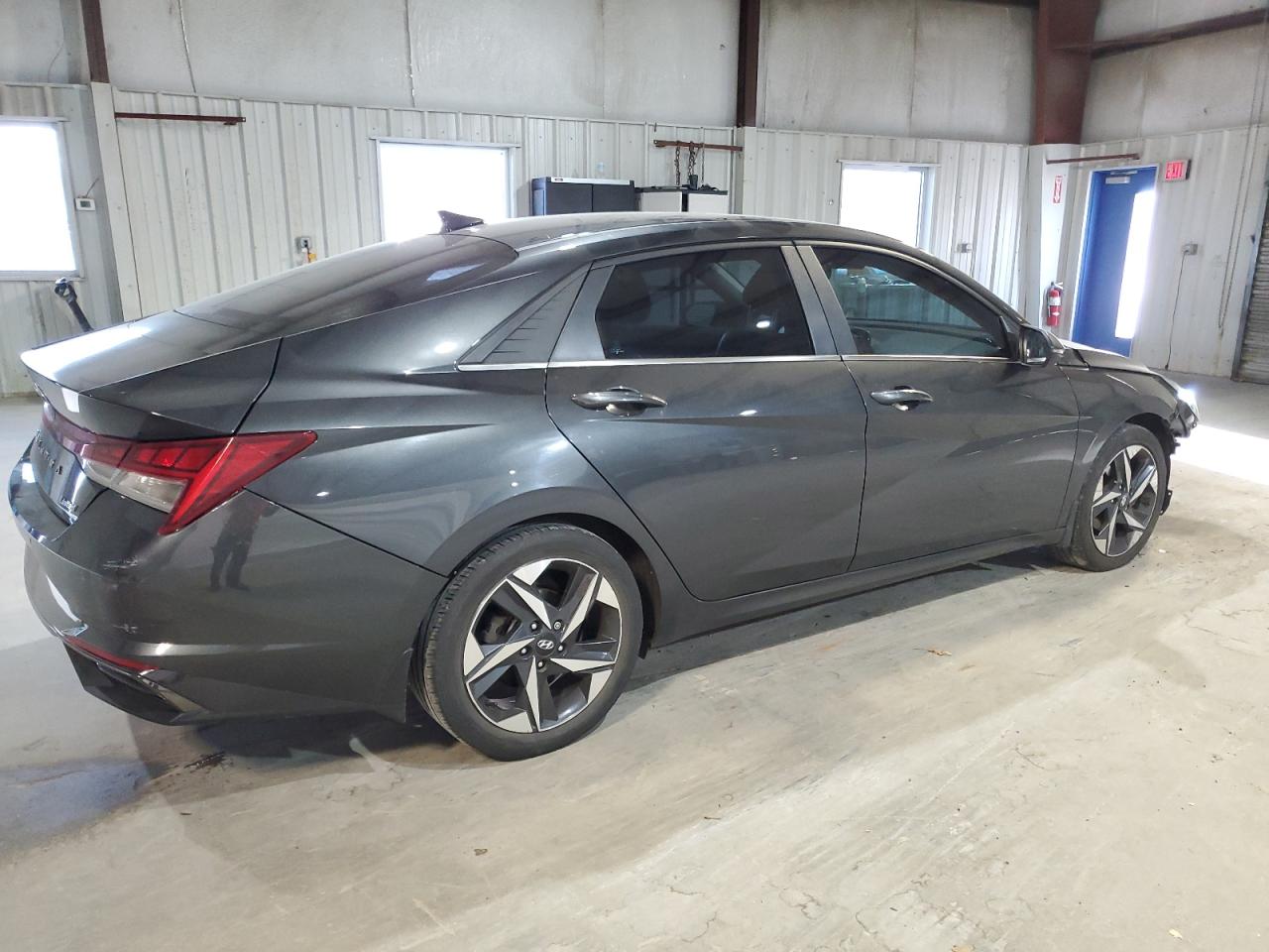 2023 Hyundai Elantra VIN 5NPLP4AG4PH093632 Copart auction photo, front end damage thumbnail 3
