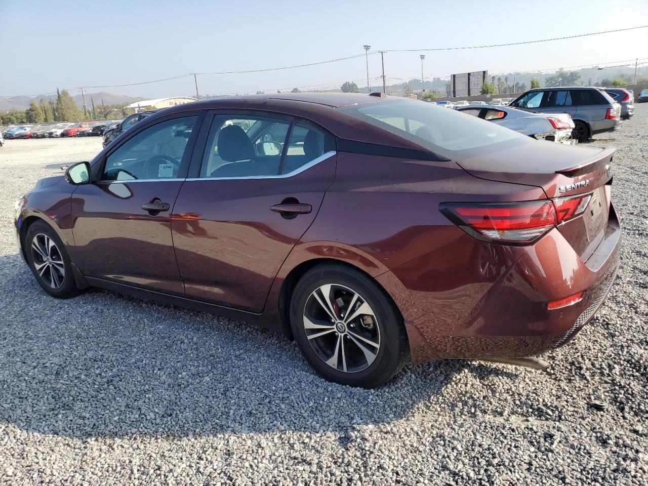 2020 Nissan Sentra VIN 3N1AB8CV4LY270561 Copart auction photo, all over damage thumbnail 2