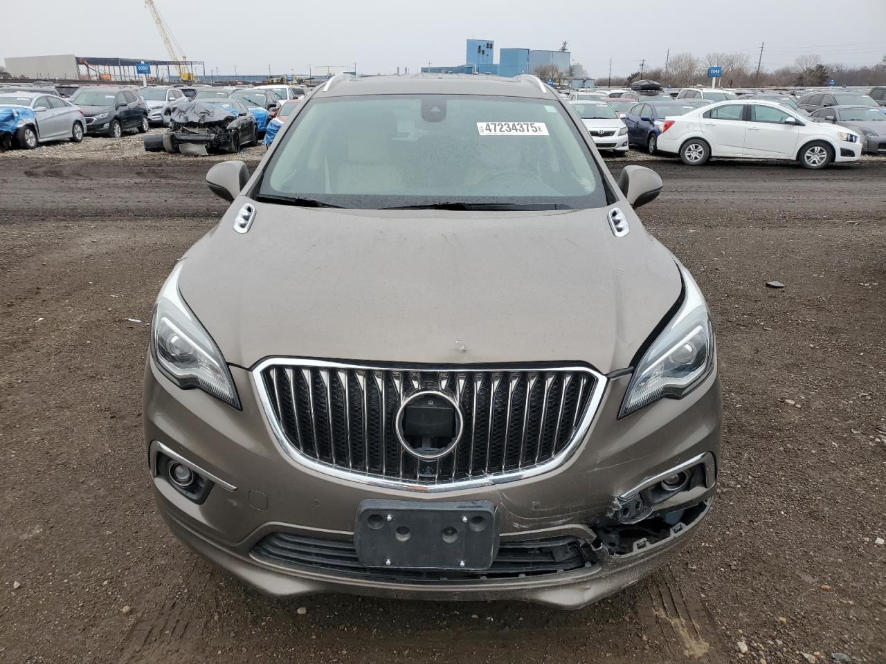 2018 Buick Envision VIN LRBFX4SX8JD001932 Copart auction photo, rear end / front end damage thumbnail 5