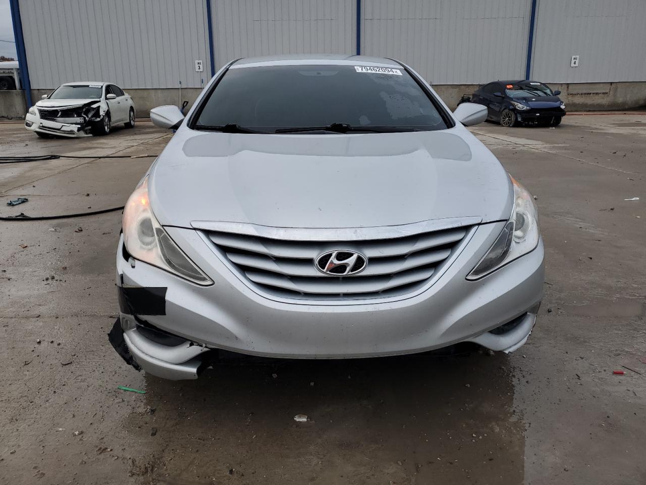 2013 Hyundai Sonata VIN 5NPEB4AC4DH718112 Copart auction photo, vandalism damage thumbnail 5