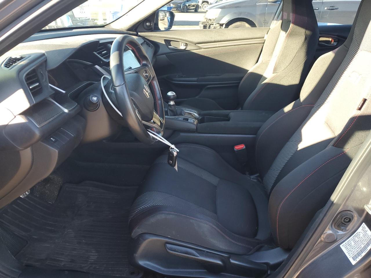 2019 Honda Civic VIN 2HGFC1E58KH703826 Copart auction photo, rear end / side damage thumbnail 7