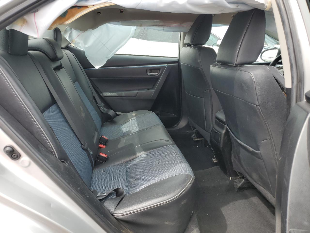 2015 Toyota Corolla VIN 5YFBURHE8FP249257 Copart auction photo, front end / frame damage damage thumbnail 11