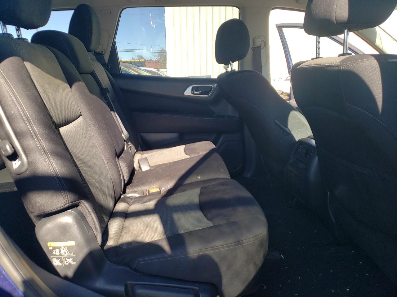 2017 Nissan Pathfinder VIN 5N1DR2MN7HC667436 Copart auction photo, rear end / mechanical damage thumbnail 11