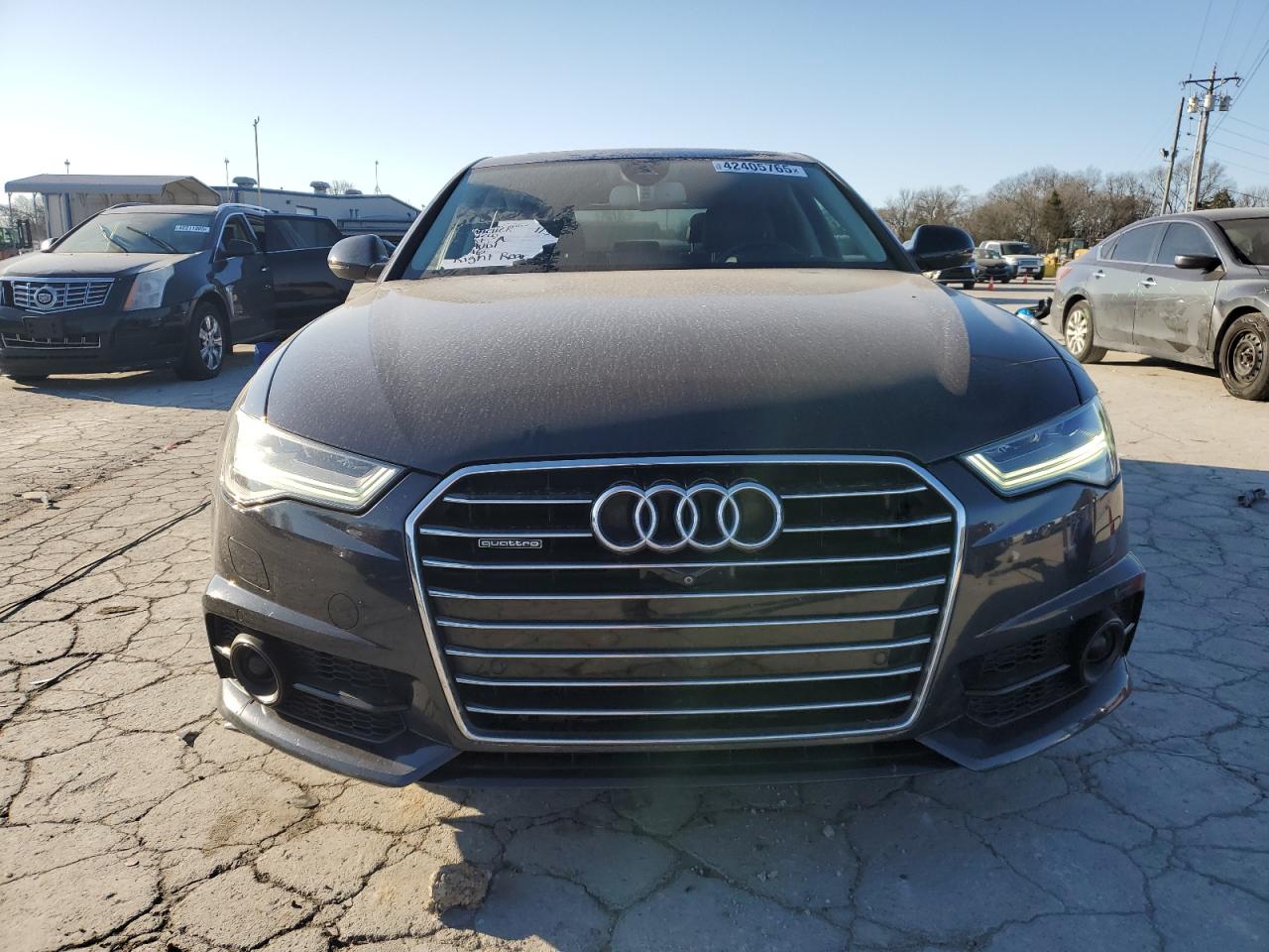 2017 Audi A6 VIN WAUH2AFC0HN045360 Copart auction photo, rear end damage thumbnail 5