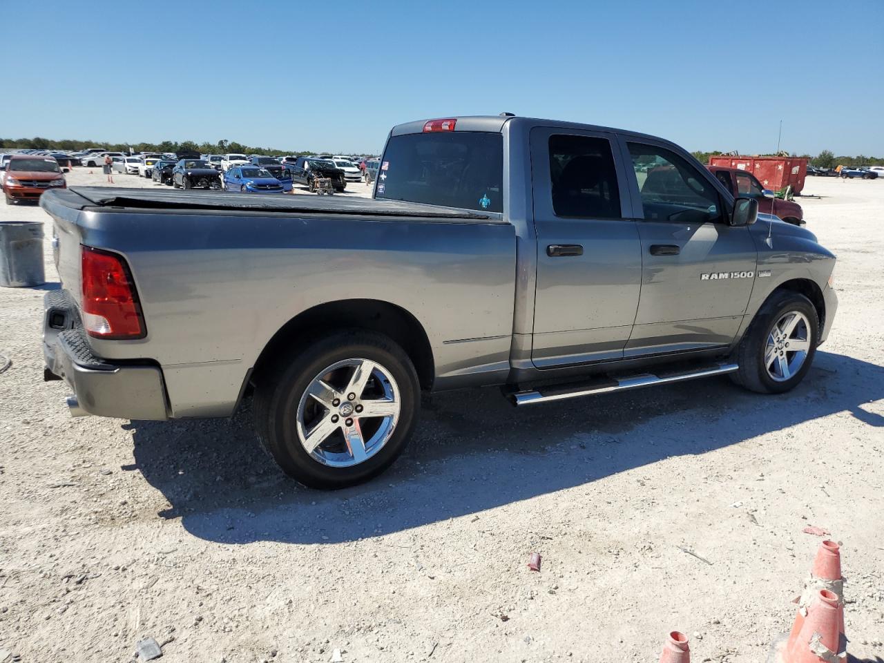 2012 Dodge RAM VIN 1C6RD6FT2CS242286 Copart auction photo, side damage thumbnail 3