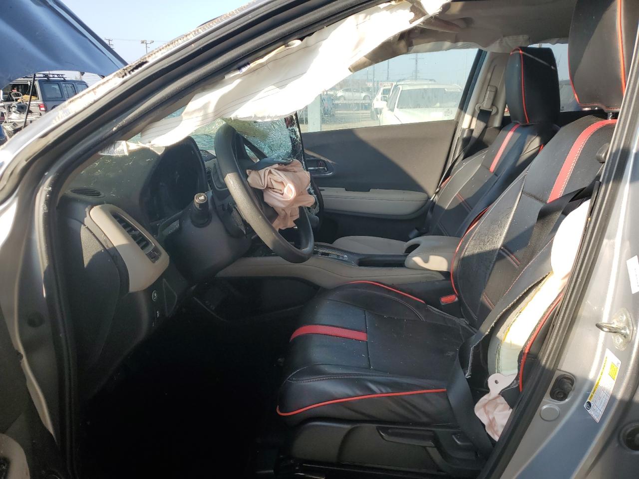 2019 Honda HR-V VIN 3CZRU5H50KM704931 Copart auction photo, rollover damage thumbnail 7