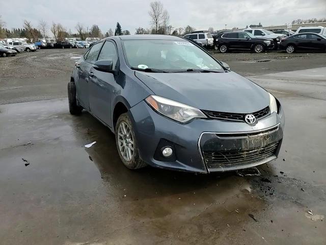 2014 Toyota Corolla VIN 2T1BURHEXEC061435 Copart auction photo, all over damage thumbnail 11