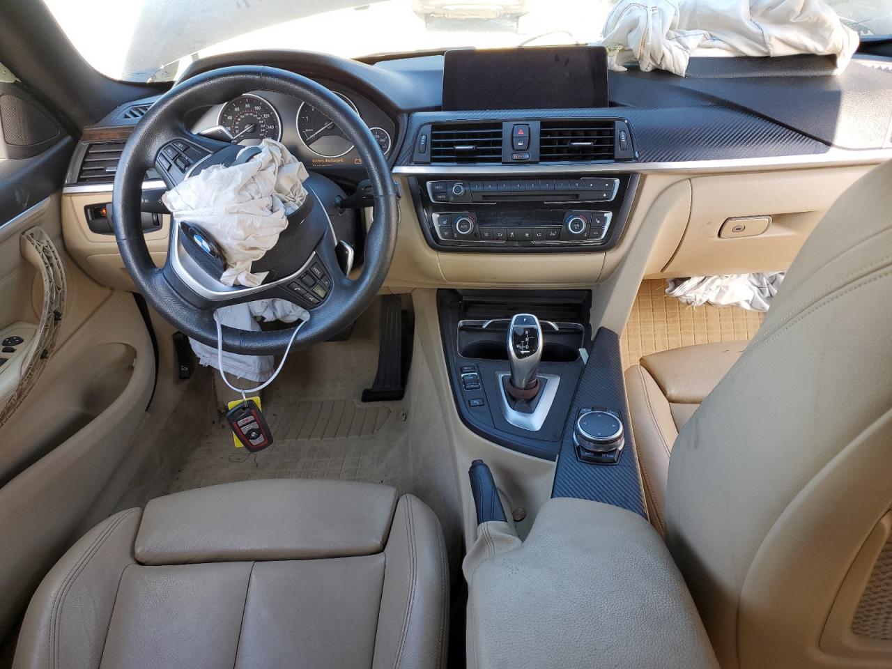 2016 BMW 4er VIN WBA3N9C50GK249596 Copart auction photo, side / all over damage thumbnail 8