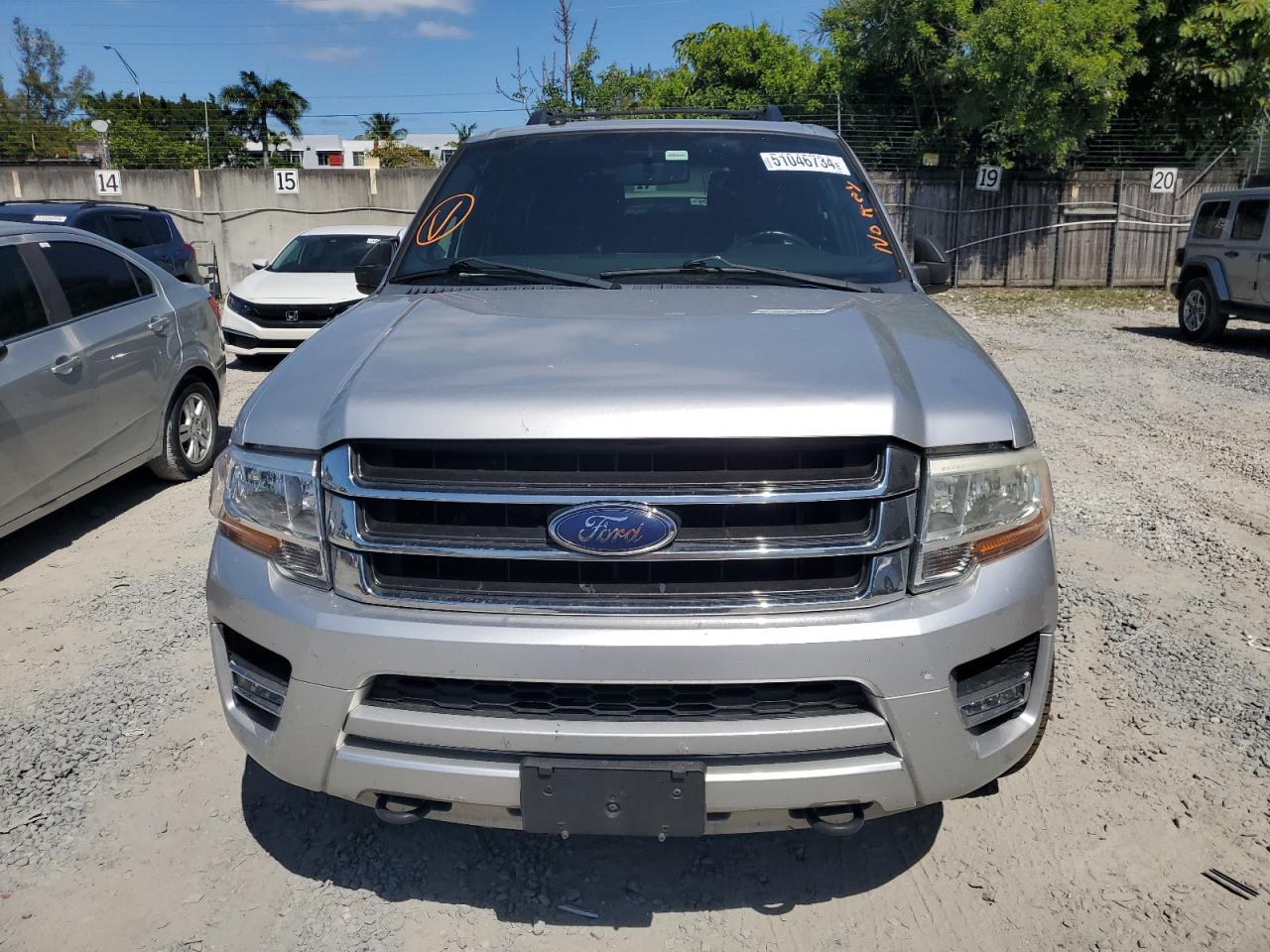 2017 Ford Expedition VIN 1FMJU1JT3HEA50554 Copart auction photo, rear end damage thumbnail 5