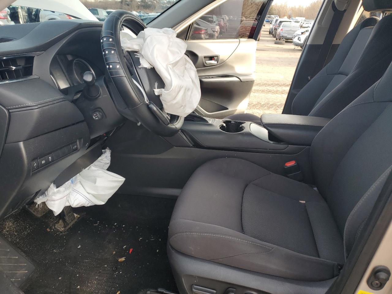 2021 Toyota Venza VIN JTEAAAAH4MJ010358 Copart auction photo, front end / side damage thumbnail 7