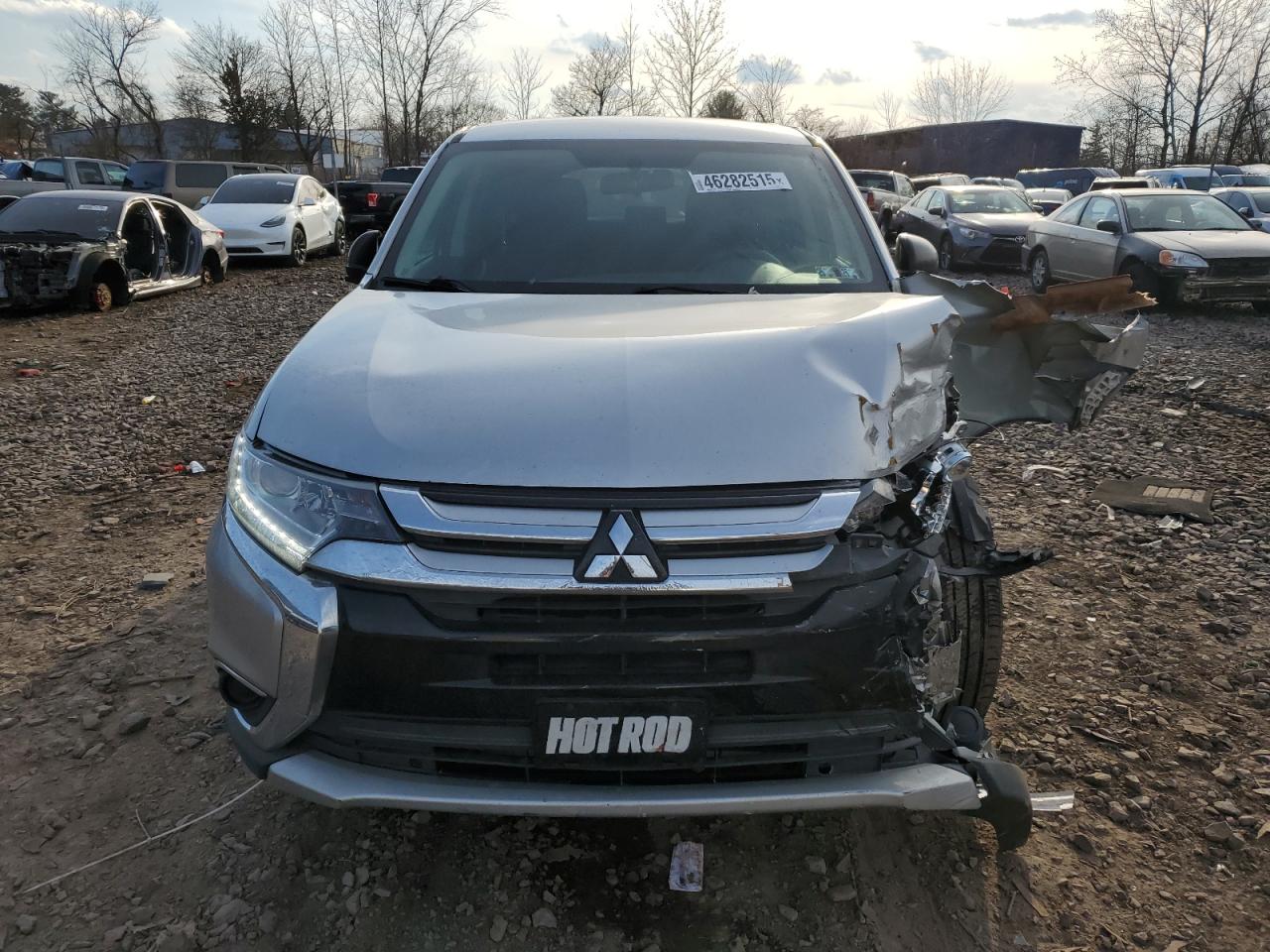 2018 Mitsubishi Outlander VIN JA4AD2A31JZ017510 Copart auction photo, front end / rear end damage thumbnail 5