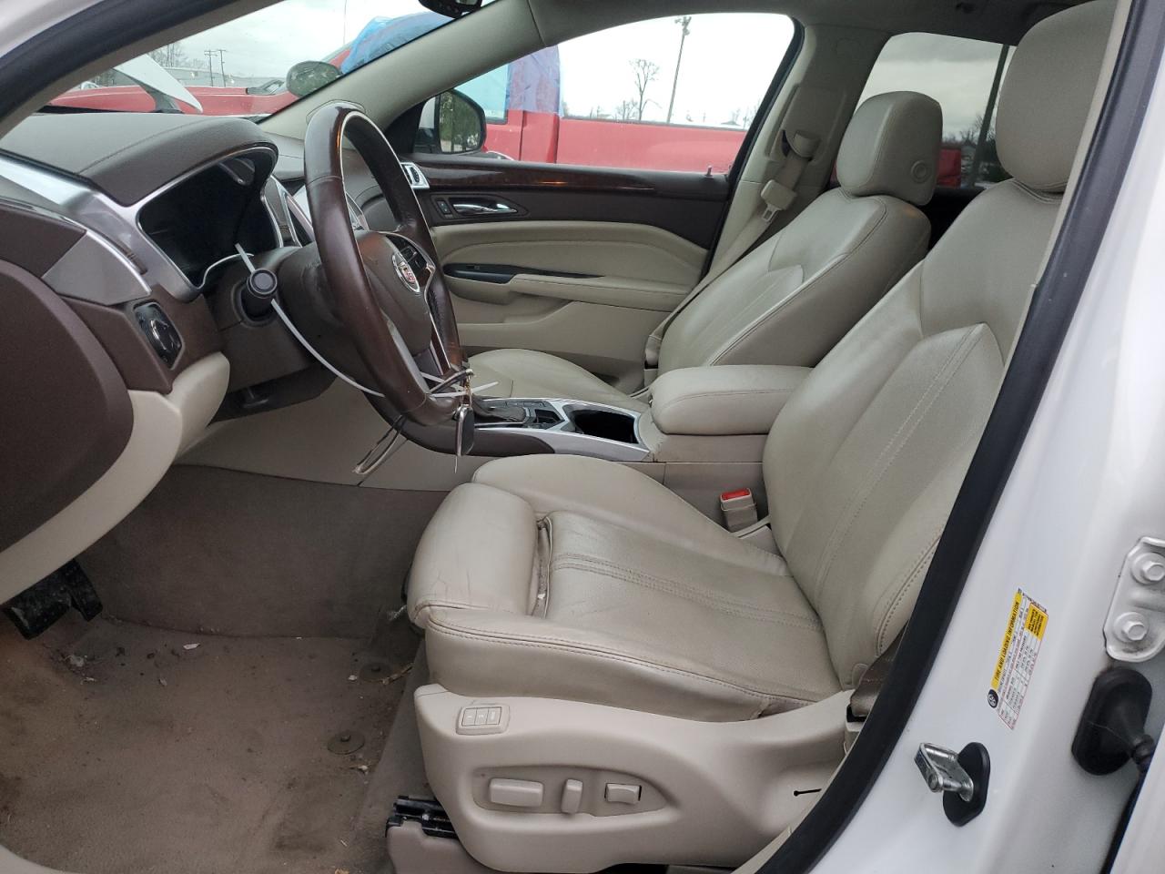 2016 Cadillac SRX VIN 3GYFNBE34GS577136 Copart auction photo, front end / frame damage damage thumbnail 7
