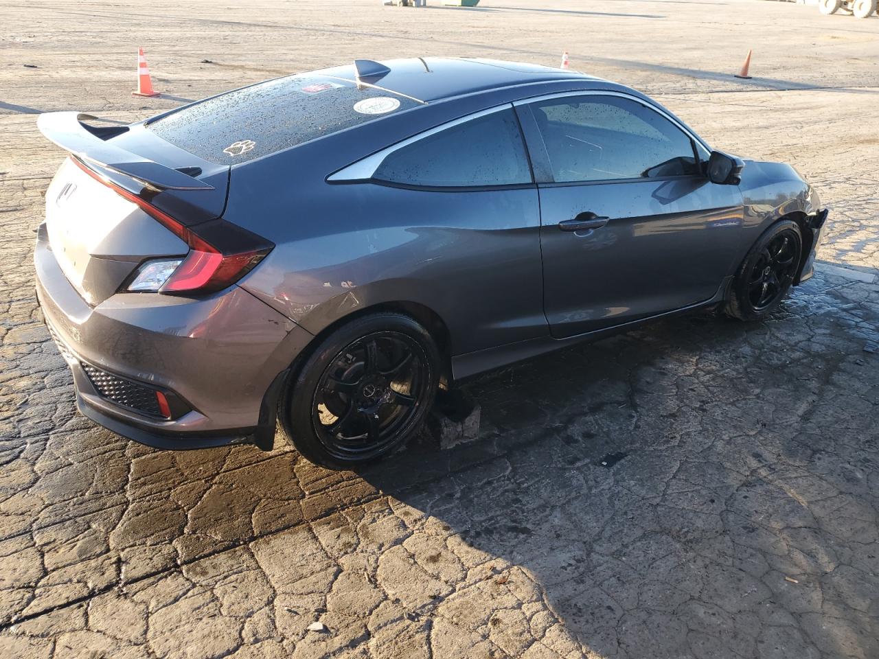 2017 Honda Civic VIN 2HGFC3A56HH752260 Copart auction photo, front end / rear end damage thumbnail 3
