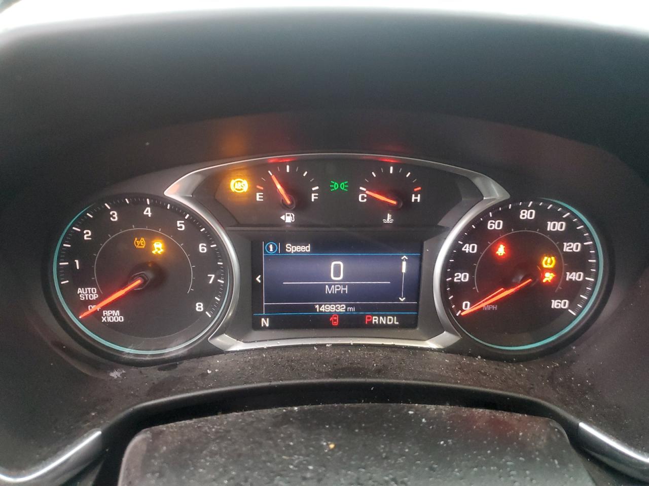 2019 Chevrolet Equinox VIN 2GNAXUEV9K6103091 Copart auction photo, front end / mechanical damage thumbnail 9