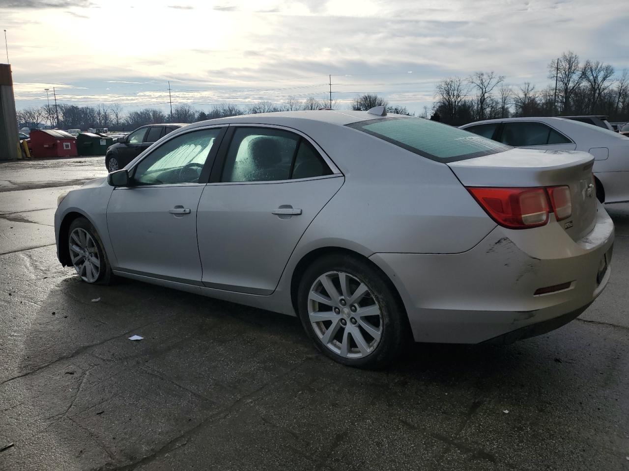 2014 Chevrolet Malibu VIN 1G11E5SLXEF124476 Copart auction photo, front end / rear end damage thumbnail 2