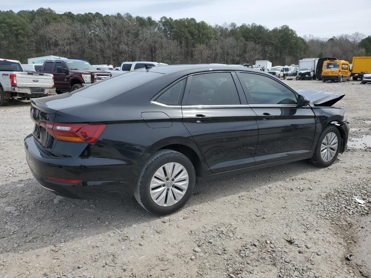 2019 Volkswagen Jetta VIN 3VWC57BU1KM126503 Copart auction photo, front end damage thumbnail 3