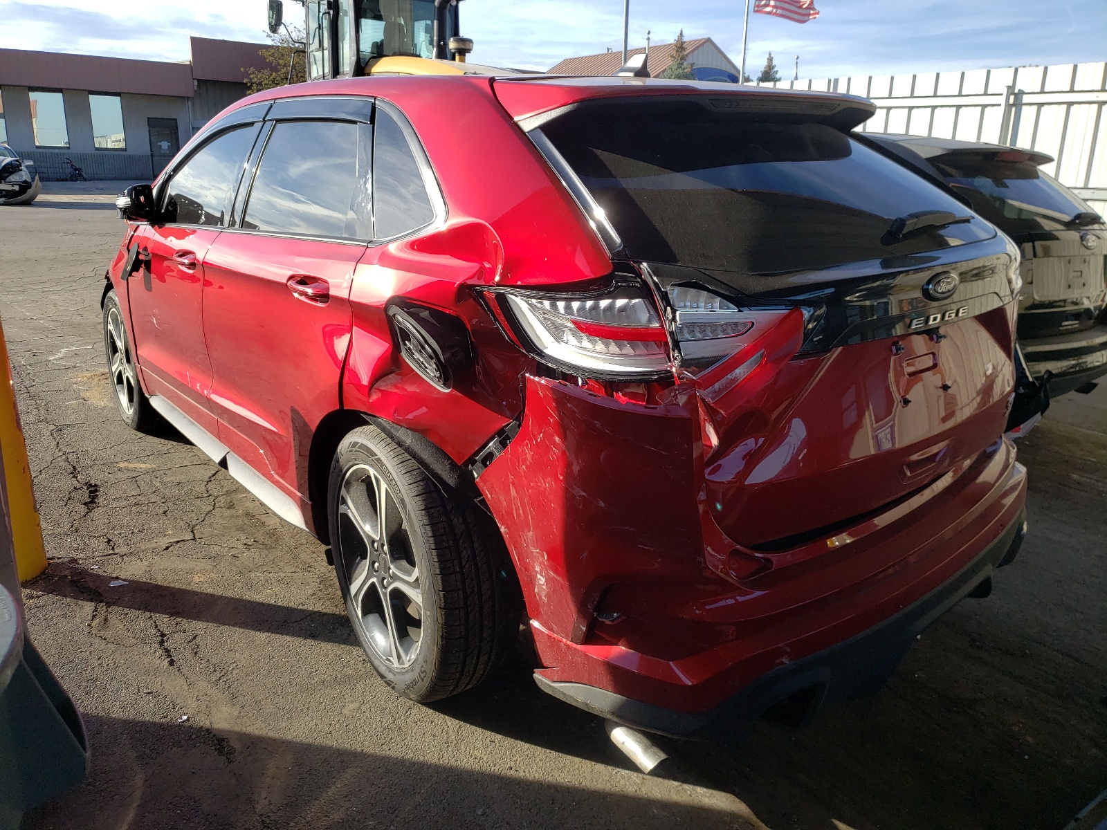 2021 Ford Edge VIN 2FMPK4AP2MBA43038 Copart auction photo, front end / rear end damage thumbnail 3
