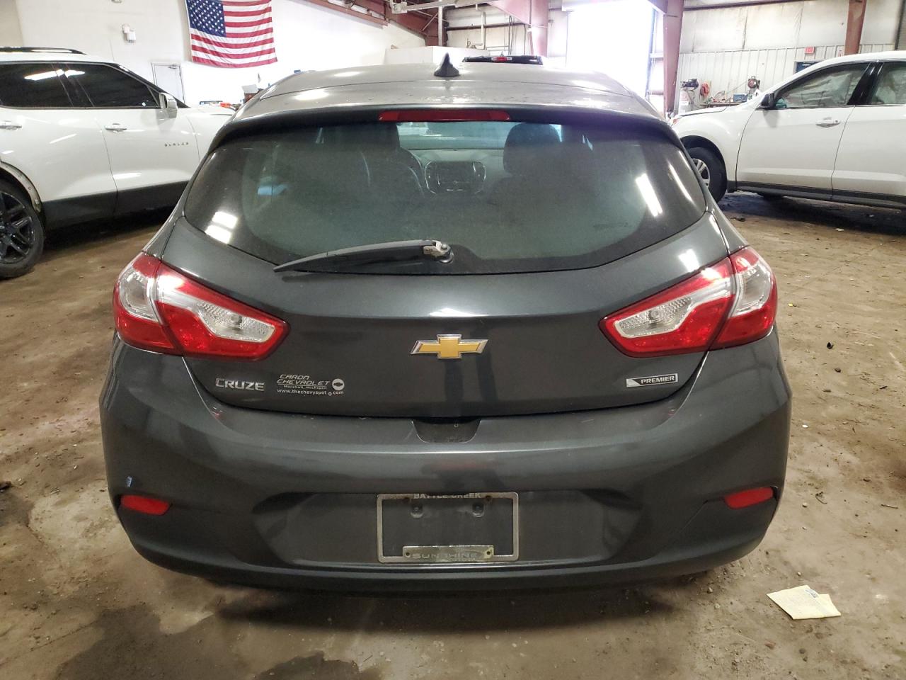 2017 Chevrolet Cruze VIN 3G1BF6SM4HS538837 Copart auction photo, front end damage thumbnail 6