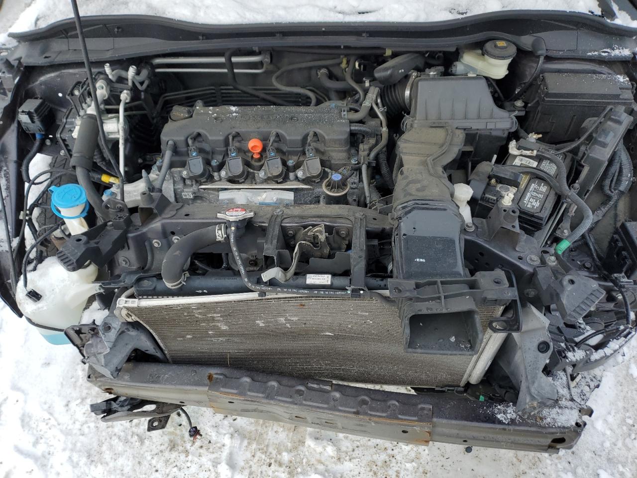 2017 Honda HR-V VIN 3CZRU6H77HM729535 Copart auction photo, front end damage thumbnail 12