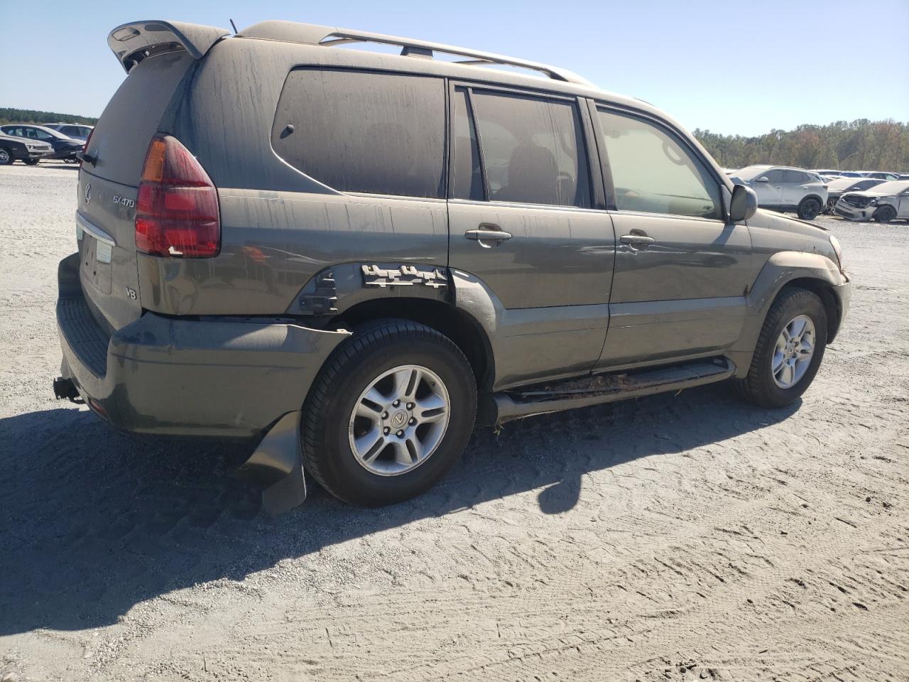 2007 Lexus GX VIN JTJBT20X070140744 Copart auction photo, water/flood damage thumbnail 3