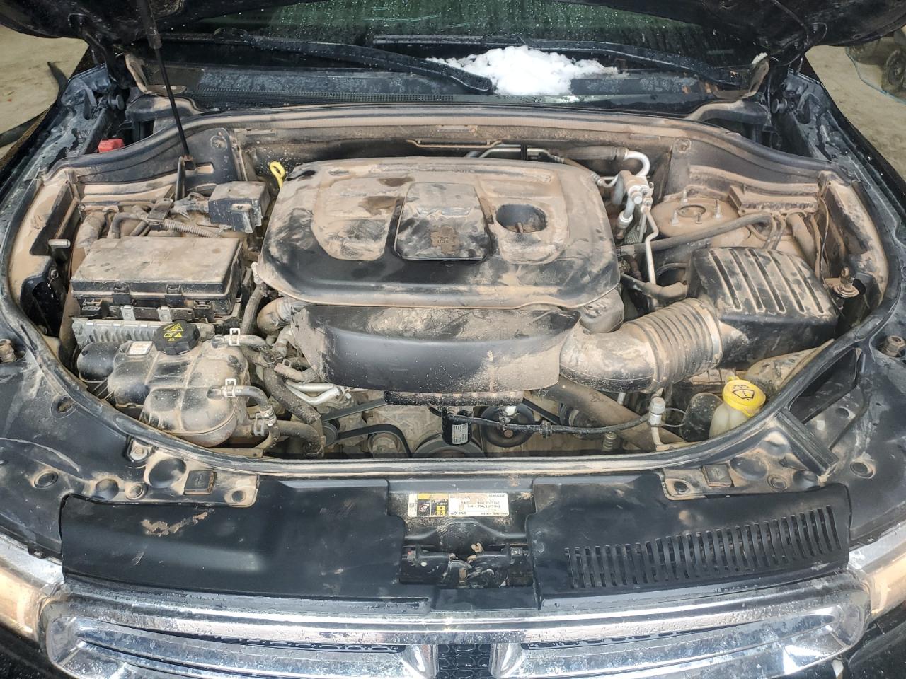 2018 Dodge Durango VIN 1C4RDJAG7JC415653 Copart auction photo, front end damage thumbnail 14