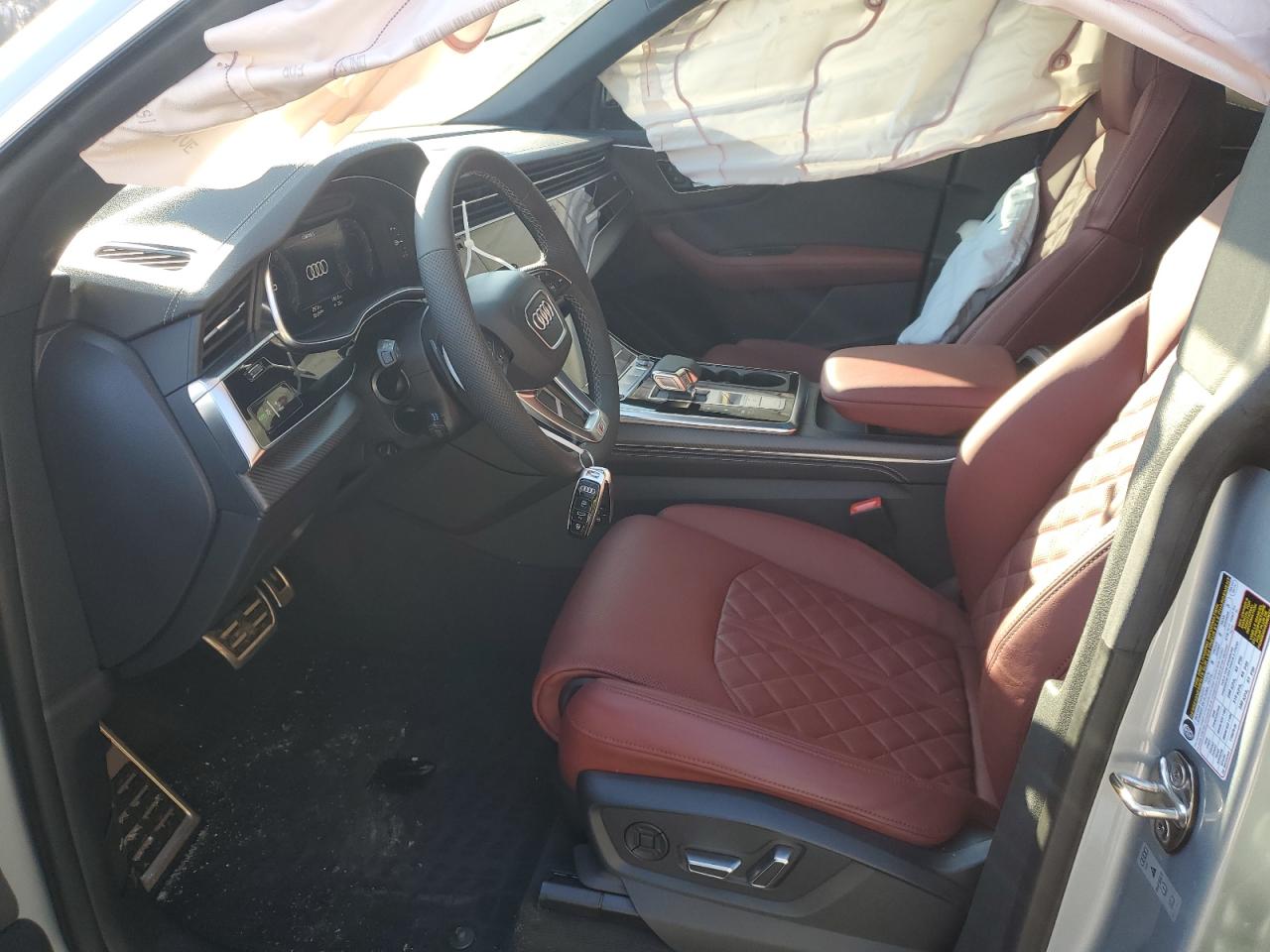 2024 Audi SQ8 VIN WA1AWBF18RD002531 Copart auction photo, all over / side damage thumbnail 7