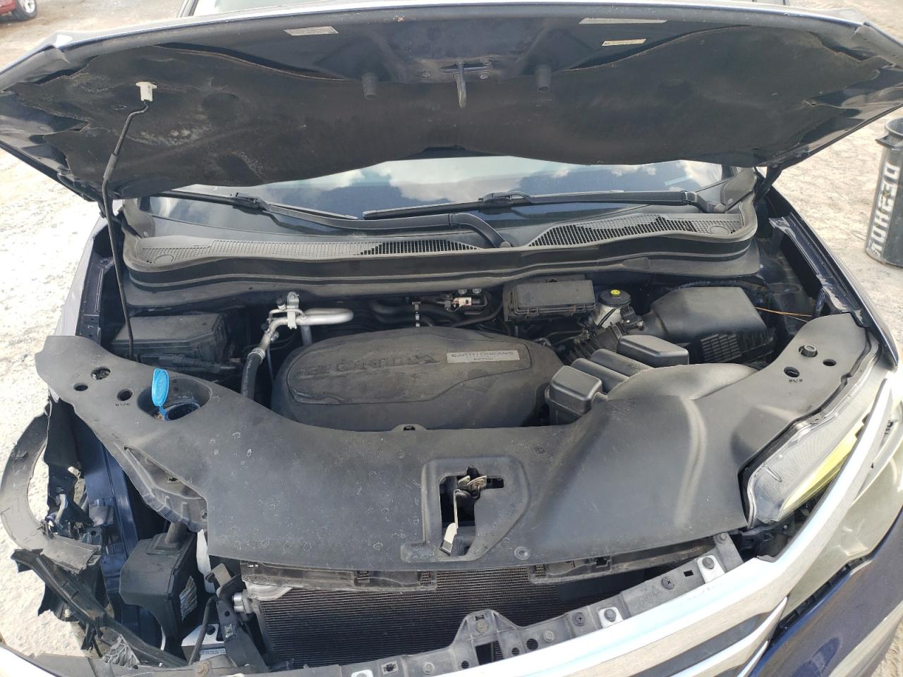 2016 Honda Pilot VIN 5FNYF5H50GB043487 Copart auction photo, front end damage thumbnail 13