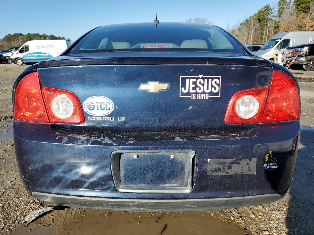 2011 Chevrolet Malibu VIN 1G1ZC5E11BF379774 Copart auction photo, undercarriage / front end damage thumbnail 6
