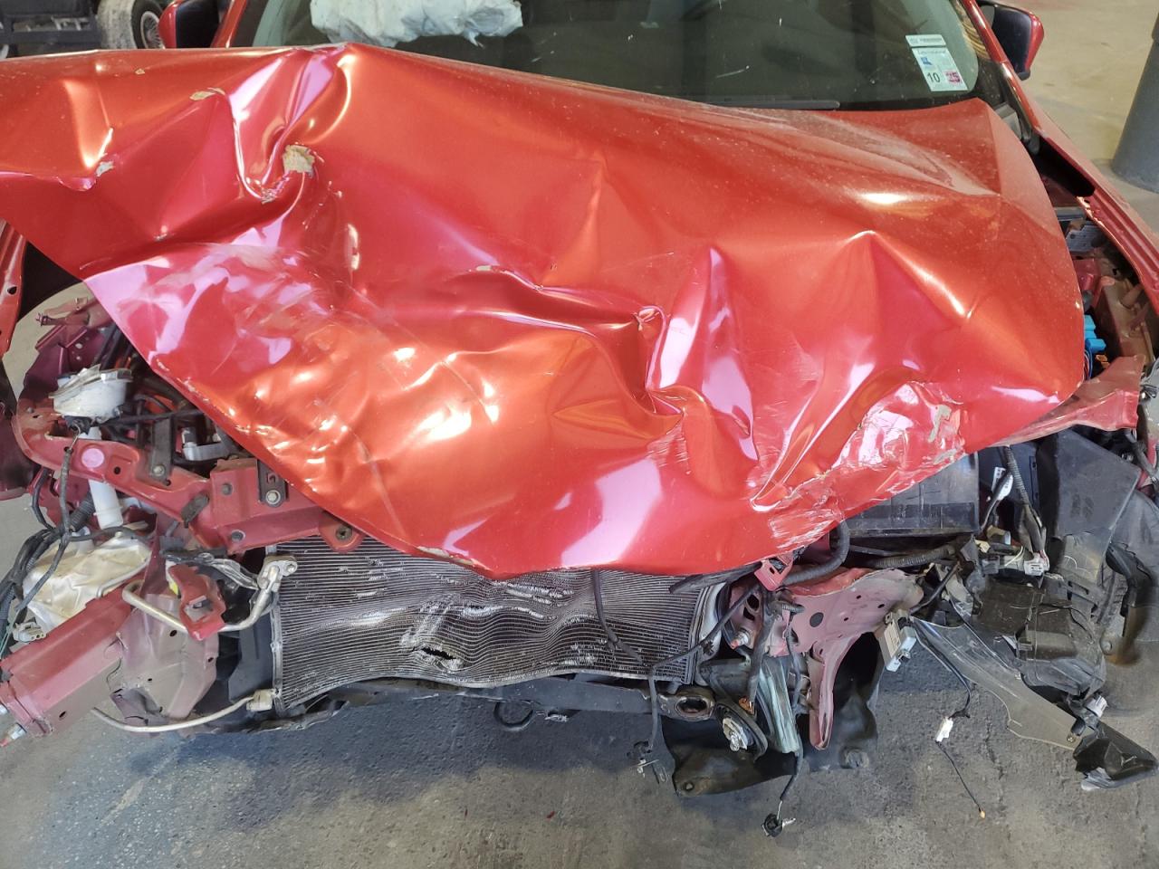 2016 Toyota Corolla VIN 5YFBURHE1GP495147 Copart auction photo, front end / side damage thumbnail 11