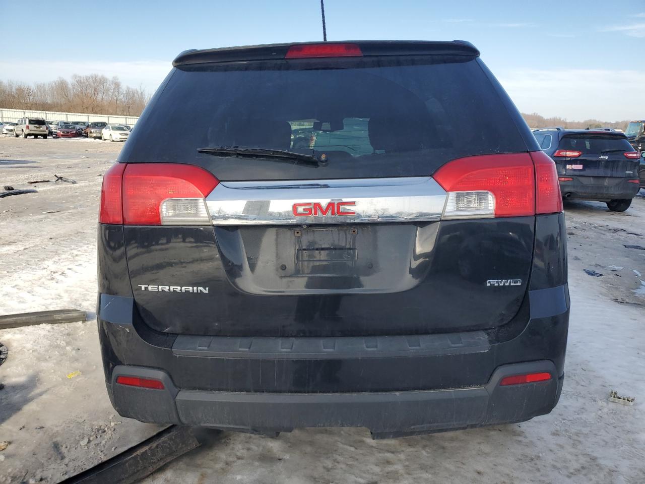2015 GMC Terrain VIN 2GKFLWEK5F6342790 Copart auction photo, front end / side damage thumbnail 6
