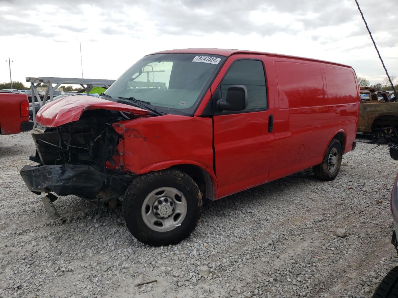 2016 Chevrolet Express VIN 1GCWGAFFXG1210018