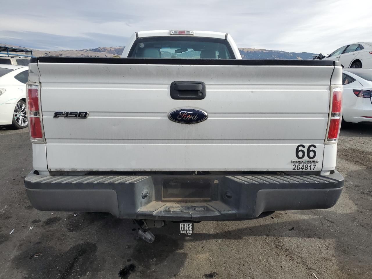 2013 Ford F-150 VIN 1FTNF1CF4DKF27222 Copart auction photo, front end / undercarriage damage thumbnail 6