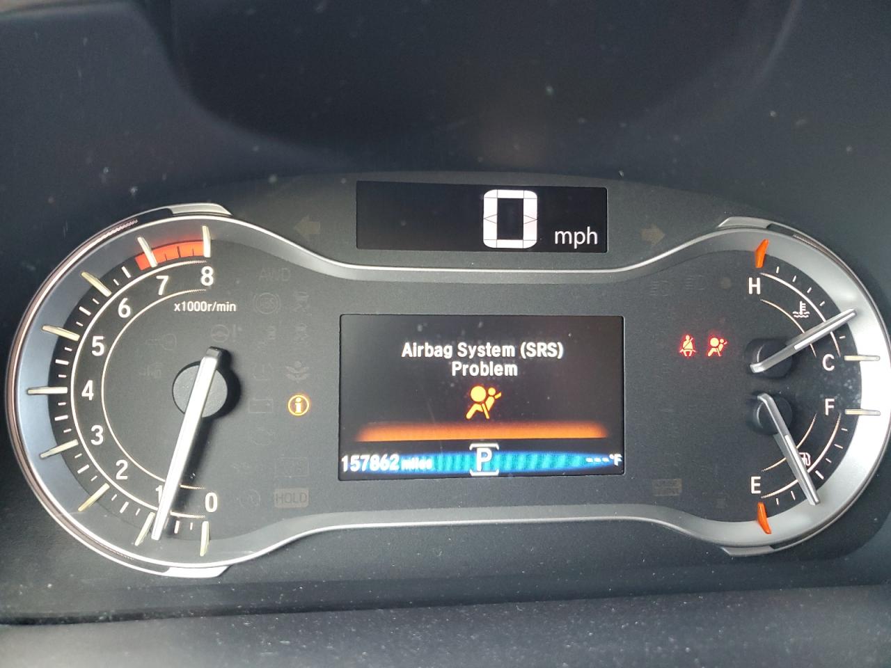 2016 Honda Pilot VIN 5FNYF6H4XGB022272 Copart auction photo, front end damage thumbnail 9