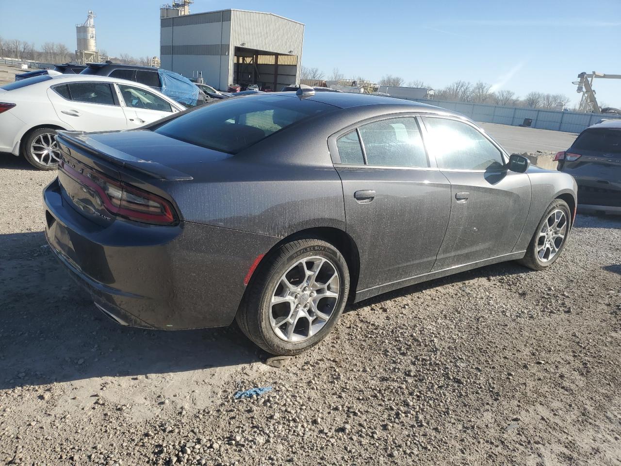 2016 Dodge Charger VIN 2C3CDXJG8GH319551 Copart auction photo, side damage thumbnail 3
