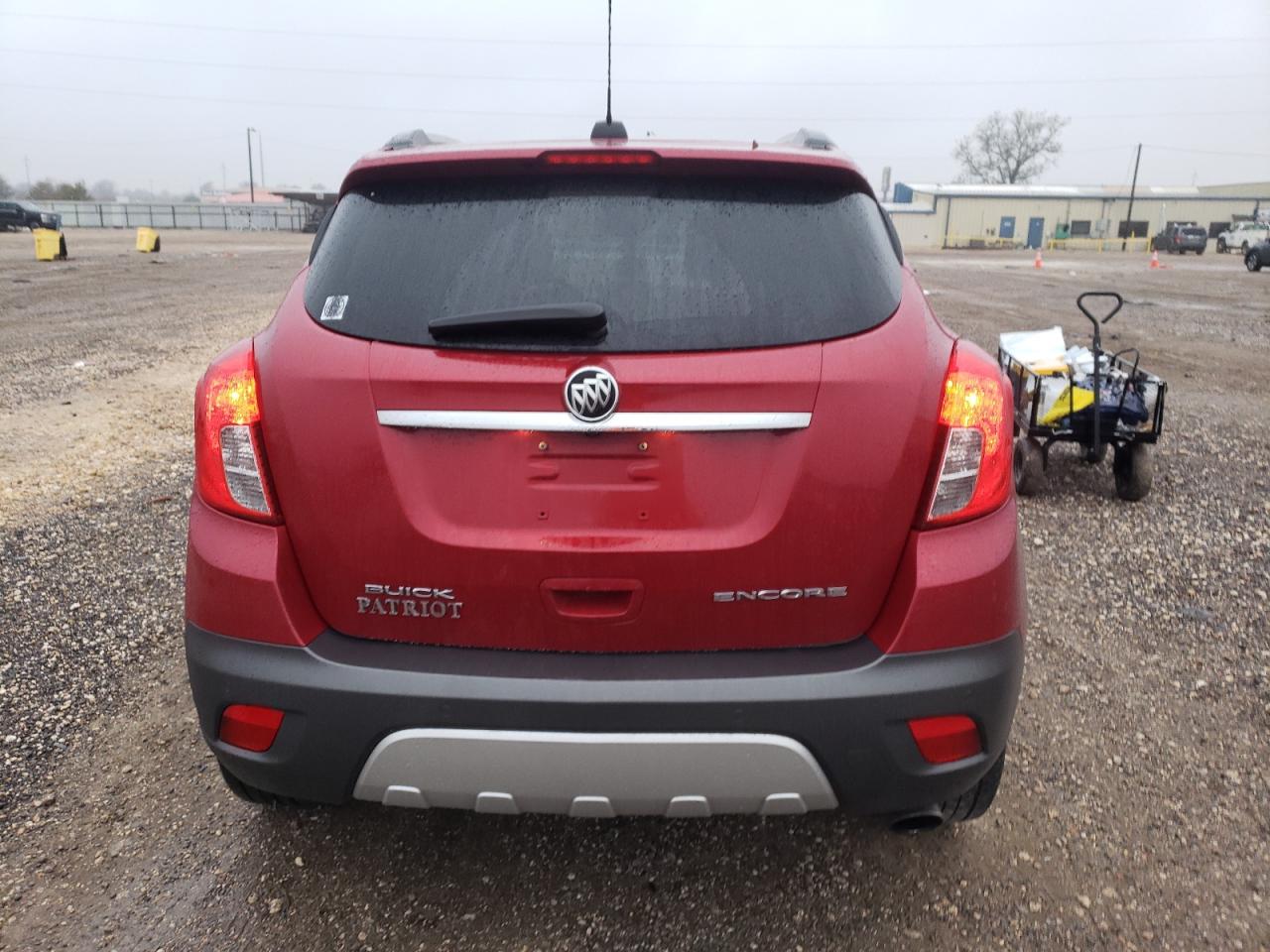 2016 Buick Encore VIN KL4CJDSB8GB586293 Copart auction photo, front end damage thumbnail 6