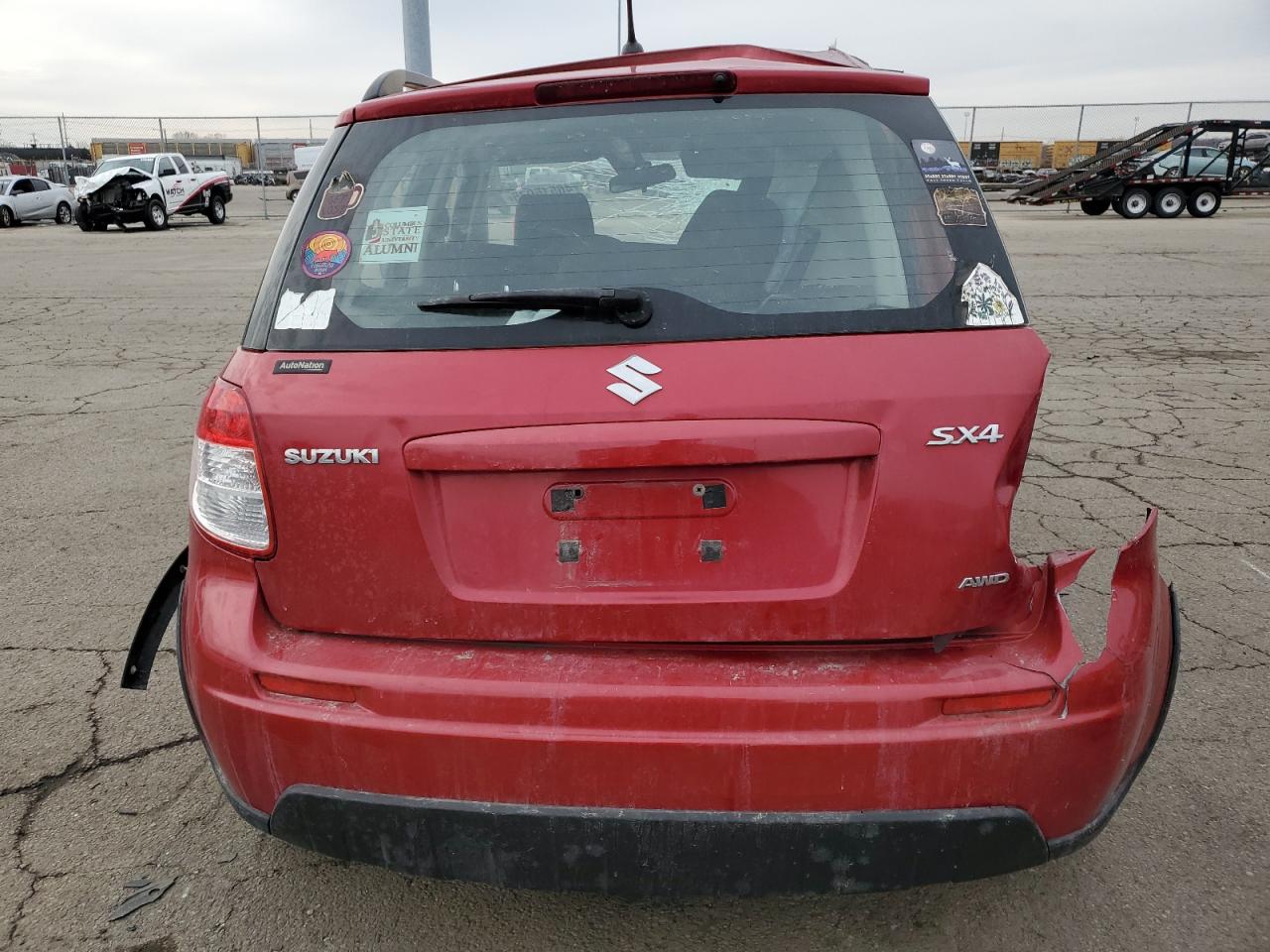 2012 Suzuki SX4 VIN JS2YB5A31C6304609 Copart auction photo, all over damage thumbnail 6