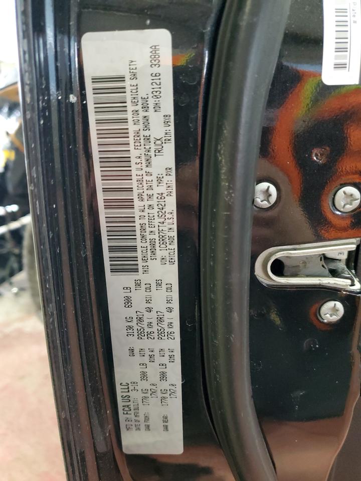 2018 RAM 1500 VIN 1C6RR7FT4JS242164 Copart auction photo, front end damage thumbnail 13