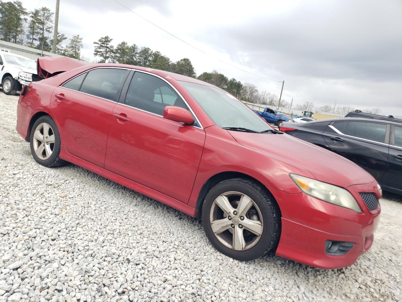 2011 Toyota Camry VIN 4T1BF3EK0BU691783 Copart auction photo, rear end / minor dent/scratches damage thumbnail 4