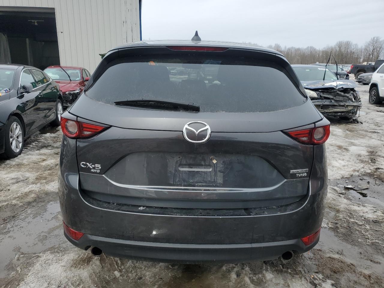 2021 Mazda CX-5 VIN JM3KFBAY0M0439400 Copart auction photo, front end damage thumbnail 6