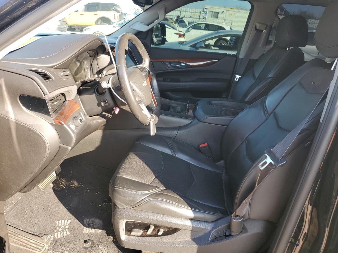 2015 Cadillac Escalade VIN 1GYS3TKJ8FR715680 Copart auction photo, hail / front end damage thumbnail 7
