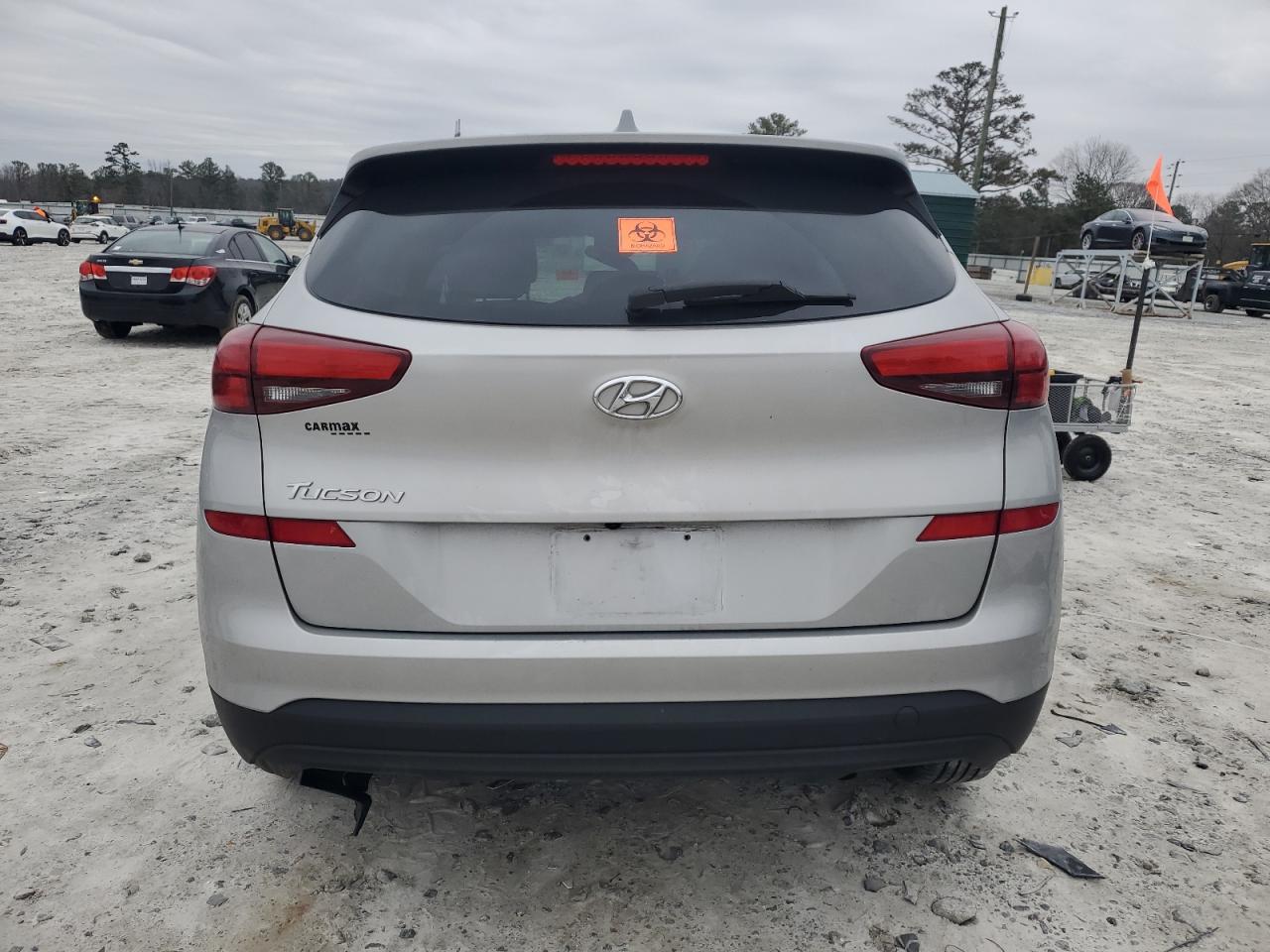 2020 Hyundai Tucson VIN KM8J33A41LU113995 Copart auction photo, front end damage thumbnail 6