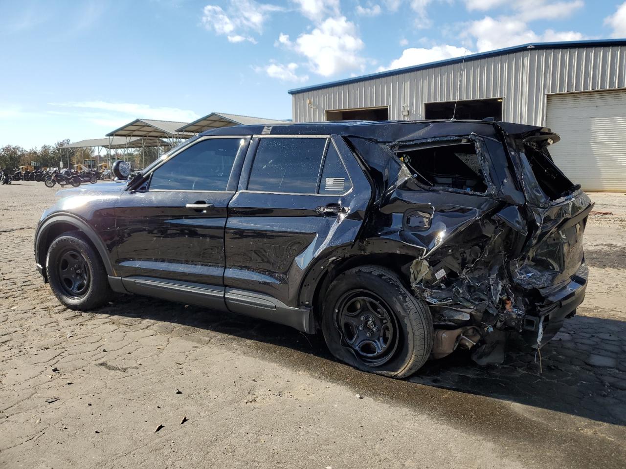 2020 Ford Explorer VIN 1FM5K8ABXLGC01314 Copart auction photo, front end / rear end damage thumbnail 2
