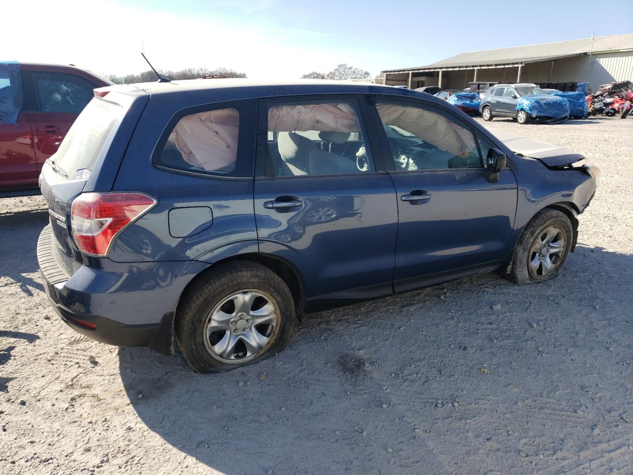 2014 Subaru Forester VIN JF2SJAAC5EH435014 Copart auction photo, front end / minor dent/scratches damage thumbnail 3