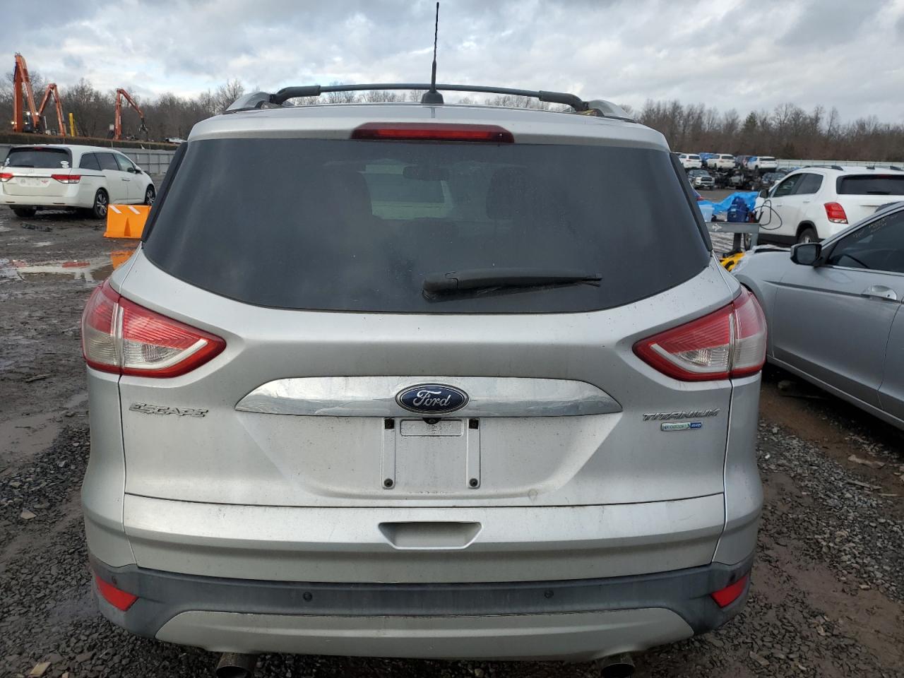 2014 Ford Escape VIN 1FMCU9JX1EUD55336 Copart auction photo, mechanical / normal wear damage thumbnail 6