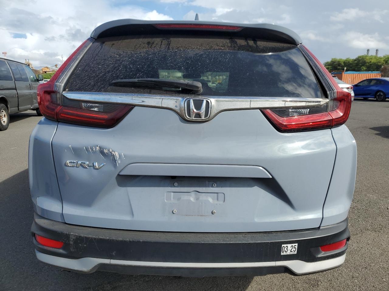 2022 Honda CR-V VIN 7FARW1H57NE000683 Copart auction photo, front end / side damage thumbnail 6