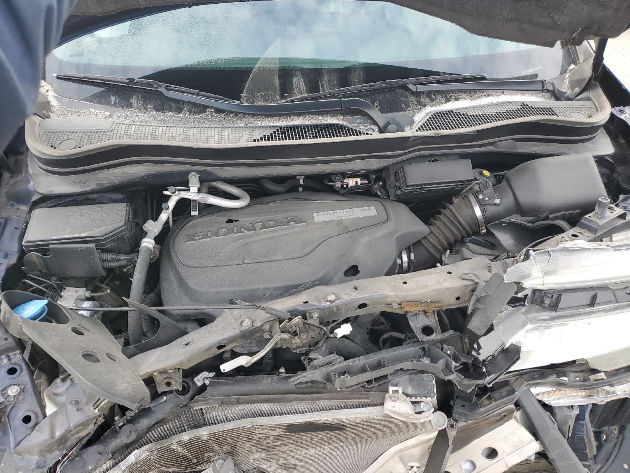 2019 Honda Pilot VIN 5FNYF6H65KB038616 Copart auction photo, front end damage thumbnail 12
