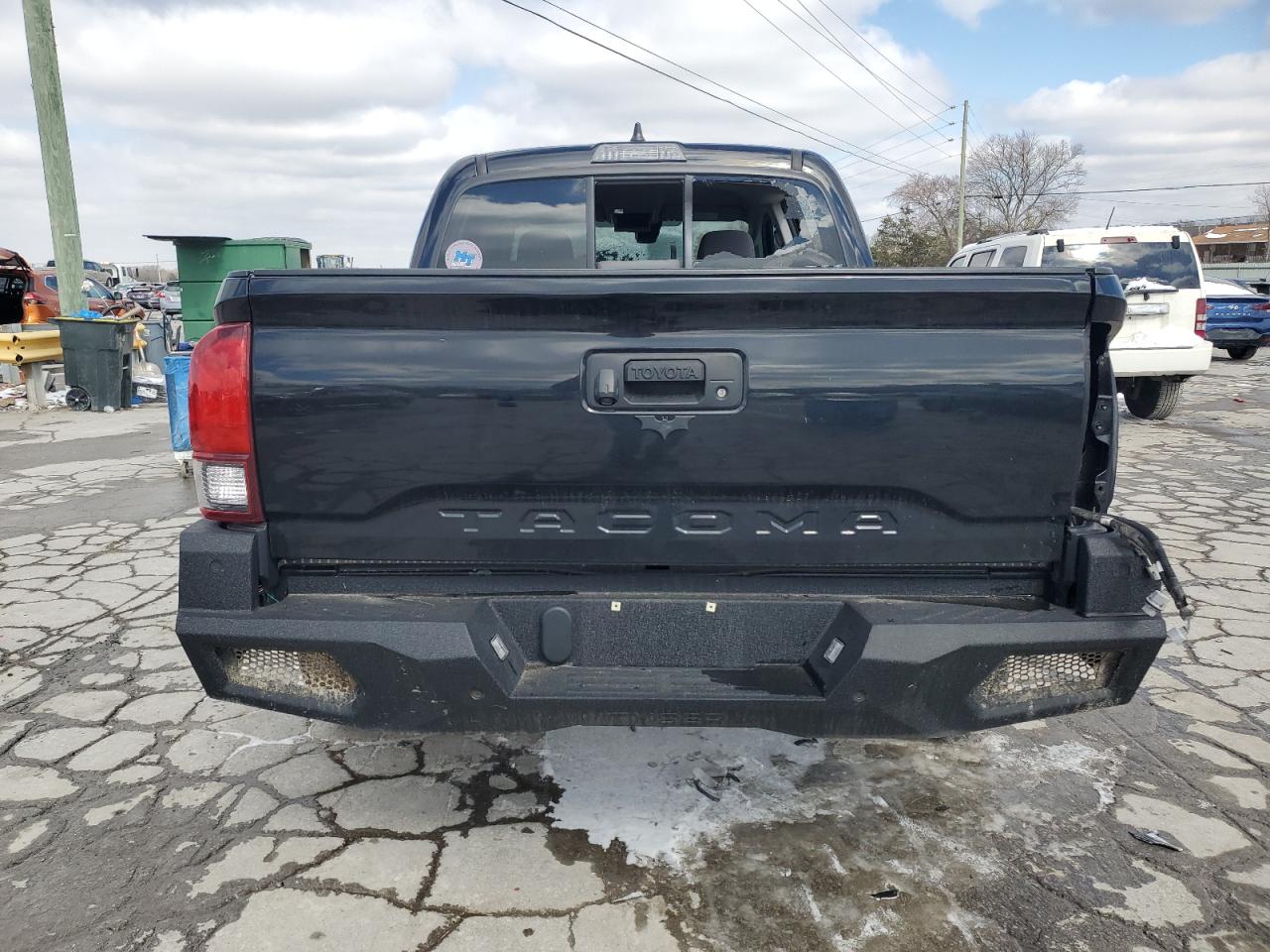 2021 Toyota Tacoma VIN 3TYAX5GN0MT022828 Copart auction photo, all over damage thumbnail 6