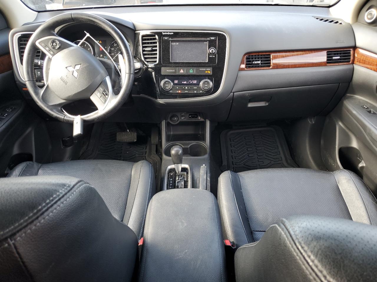 2014 Mitsubishi Outlander VIN JA4JZ4AX5EZ013160 Copart auction photo, side damage thumbnail 8