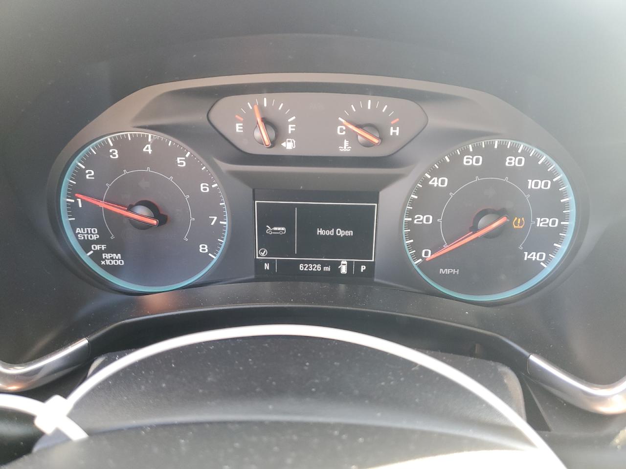 2019 Chevrolet Equinox VIN 3GNAXHEV9KS594383 Copart auction photo, front end damage thumbnail 9